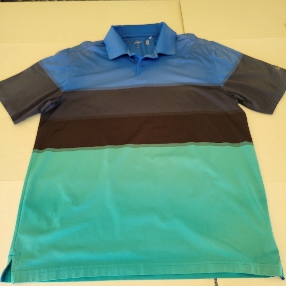 Walter Hagen 11 Majors Golf Polo Mens Large Multicolored